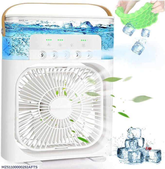 2 Pcs Mini Air Cooler - Versatile, Efficient Cooling for Any Space