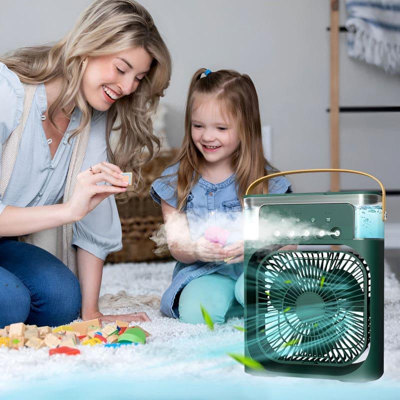 2 Pcs Mini Air Cooler - Versatile, Efficient Cooling for Any Space