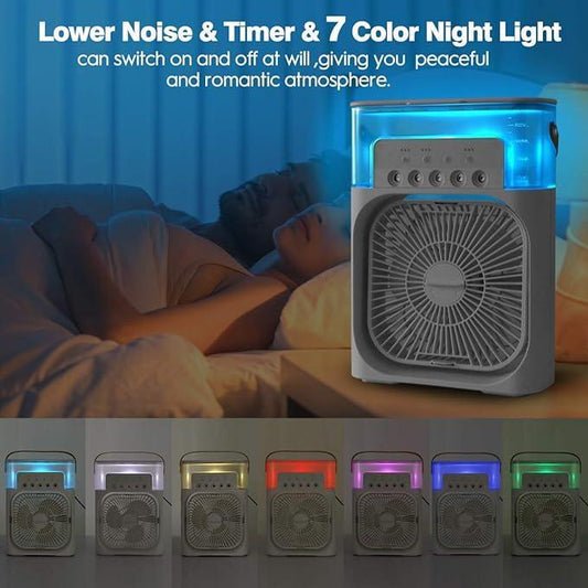 2 Pcs Mini Air Cooler - Versatile, Efficient Cooling for Any Space